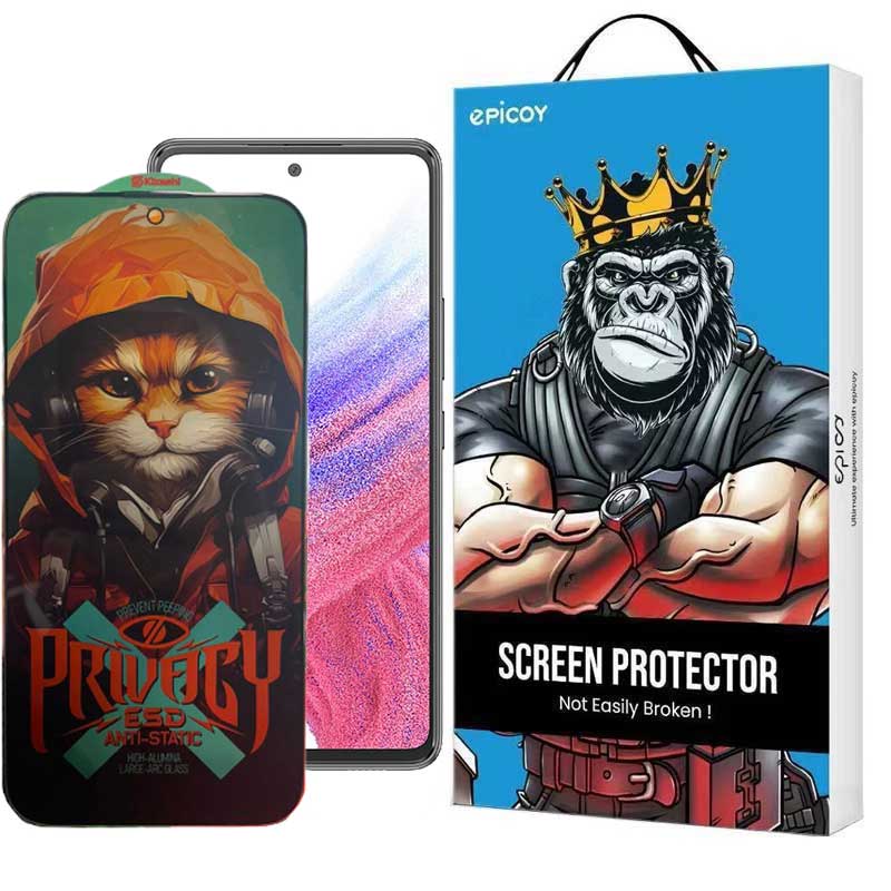 محافظ صفحه نمایش اپیکوی مدل Hoodie Cat مناسب برای گوشی موبایل سامسونگ Galaxy A53 5G/A52s 5G/A52 5G/A51