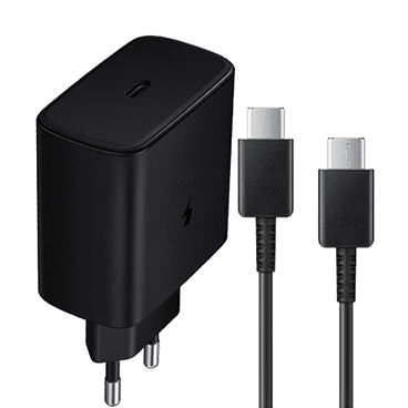شارژر دیواری سامسونگ 5 ولت 3 آمپر بدون تبدیل مدل TA-845 توان 45 وات به همراه کابل تایپ سی شارژر دیواری سامسونگ 5 ولت 3 آمپر بدون تبدیل مدل TA-845 توان 45 وات به همراه کابل تایپ سی