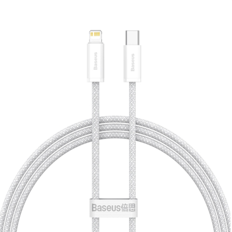 کابل تایپ سی به لایتنینگ باسئوس مدل CALD000002 طول 1 متر کابل تایپ سی به لایتنینگ باسئوس مدل CALD000002 طول 1 متر