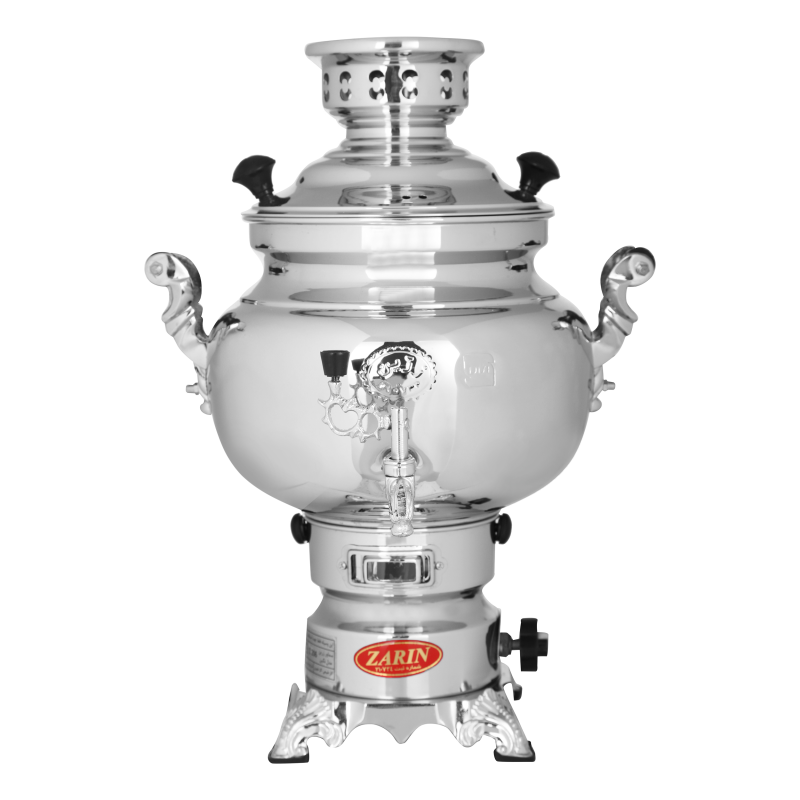 سماور گازی زرین مدل دینا کد 210 ظرفیت 10 لیتر سماور گازی زرین مدل دینا کد 210 ظرفیت 10 لیتر