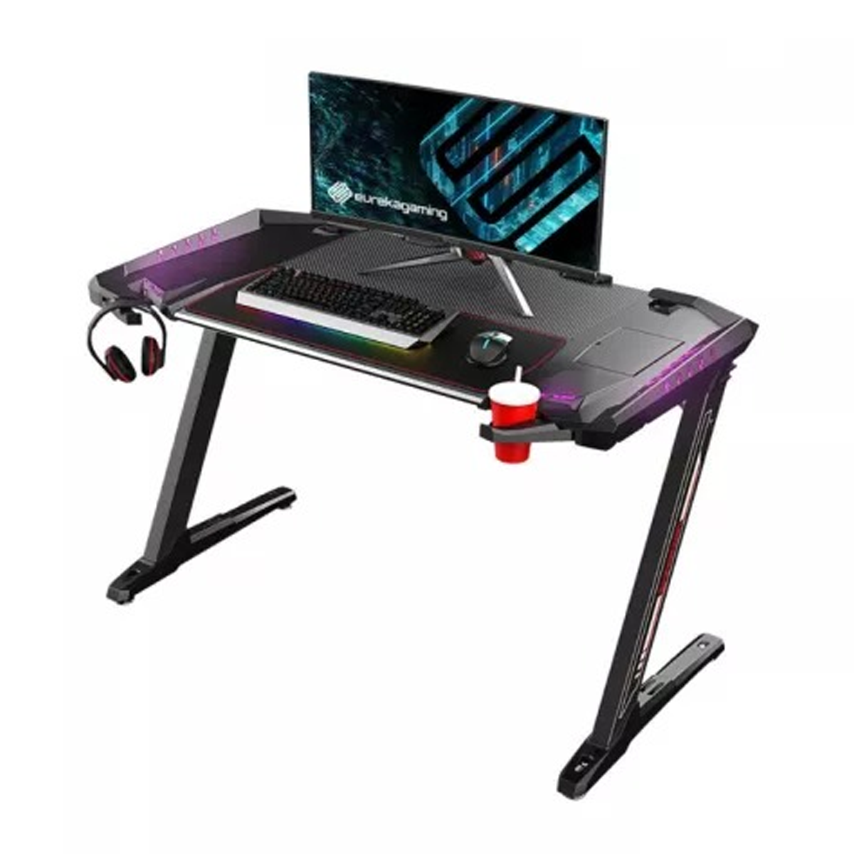 میز گیمینگ یوریکا مدل Z2BK-V3 E RGB