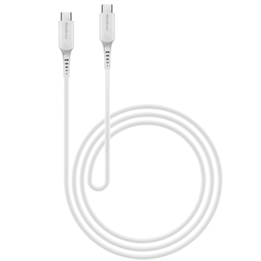 کابل تایپ سی به تایپ سی هادرون مدل HTC-C-C01 طول 1 متر	-سفید
