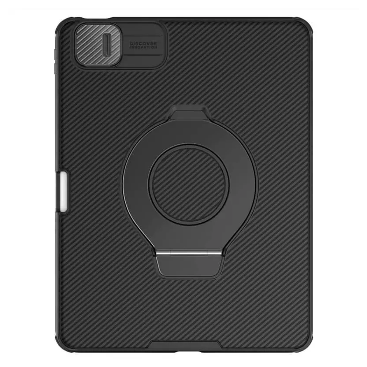 کاور نیلکین تبلت اپل iPad Pro 13 2024 مدل Camshield Pad Magnetic-مشکی مات