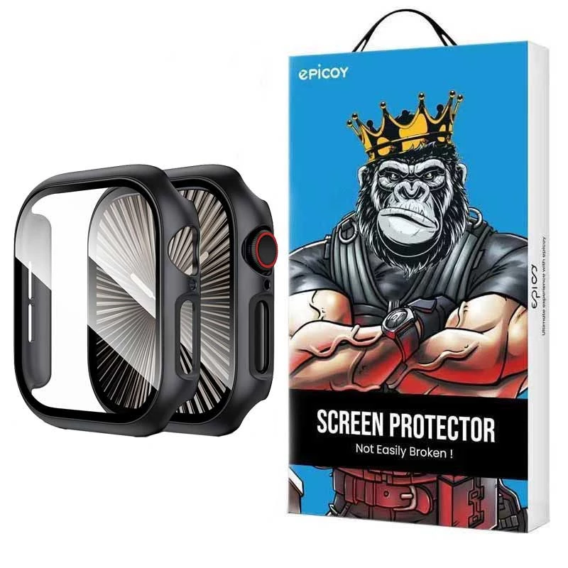 کاور اپل واچ سری 10 سایز 42 میلی متری اپیکوی مدل Cover Apple Watch -مشکی