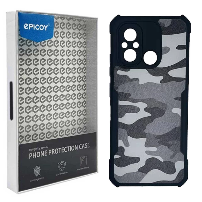 کاور اپیکوی گوشی شیائومی Redmi 12C مدل Xundd Camouflage-سبز ارتشی