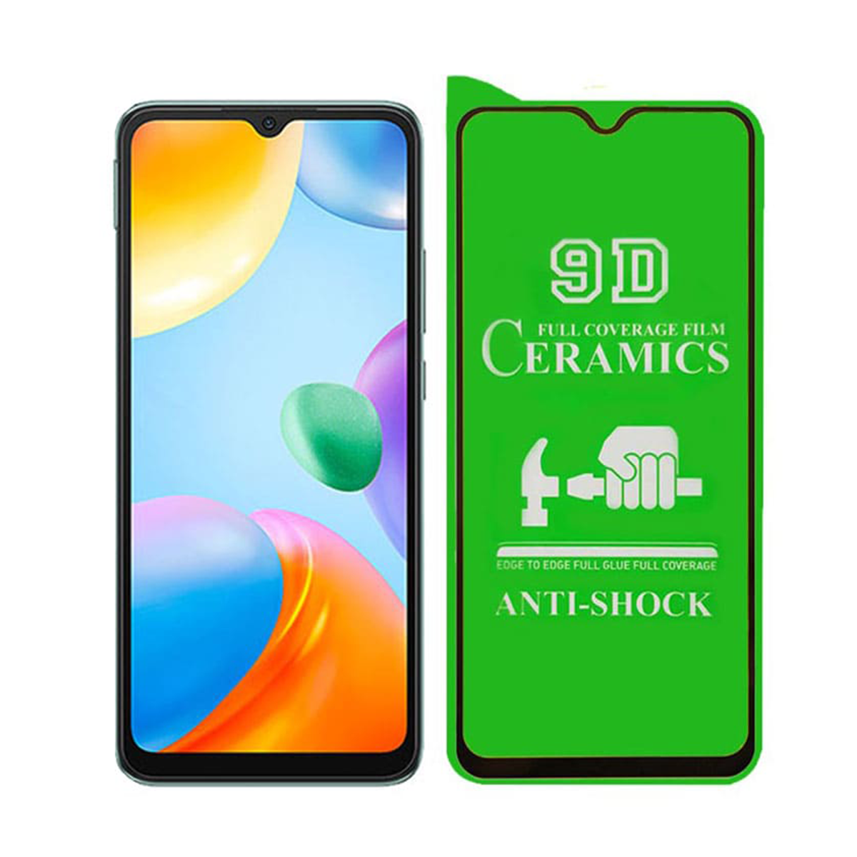 گلس گوشی شیائومی Redmi 12C سرامیکی مدل 9H