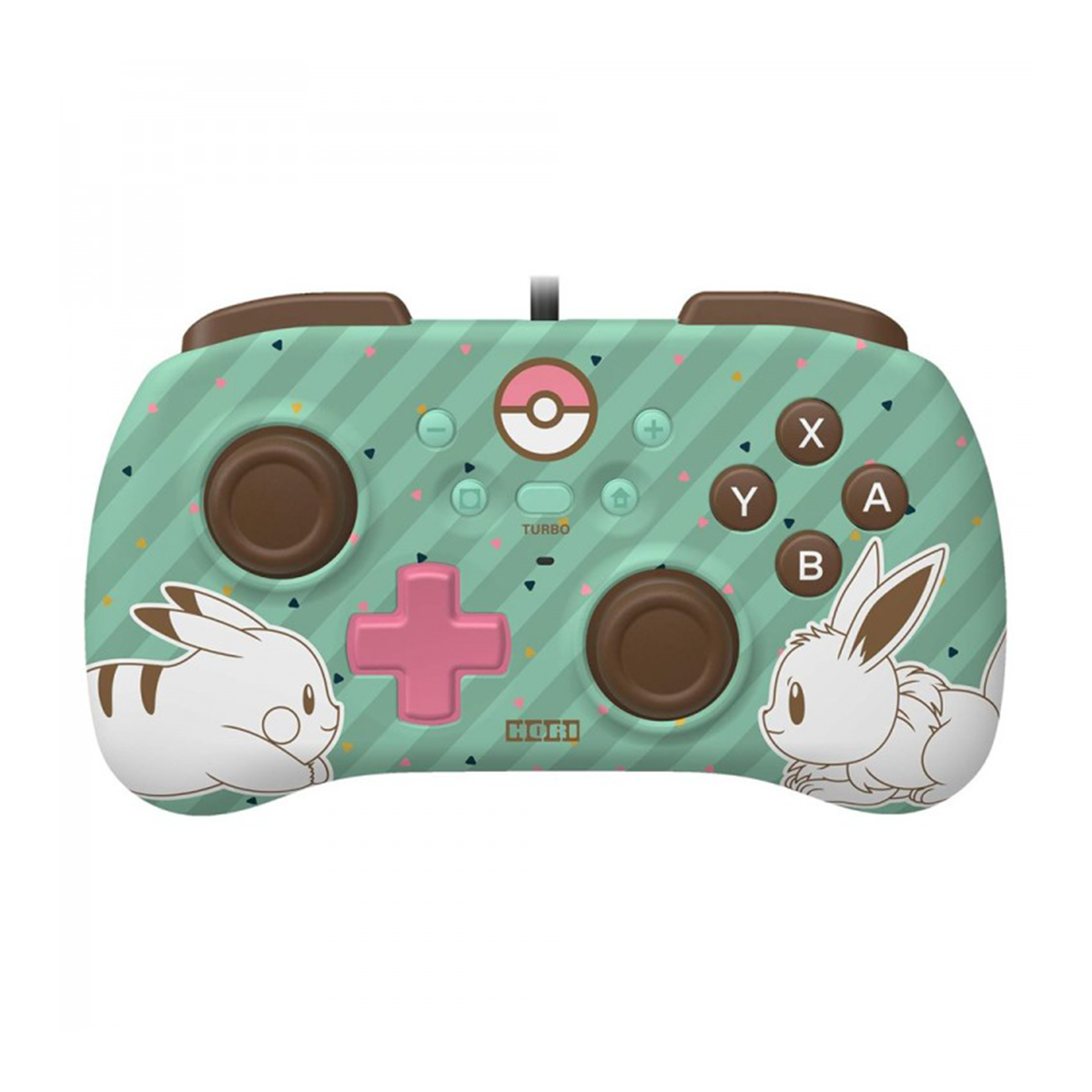 دسته نینتندو سوییچ هوری مدل HORIPAD mini طرح Pokemon: Pikachu & Eevee