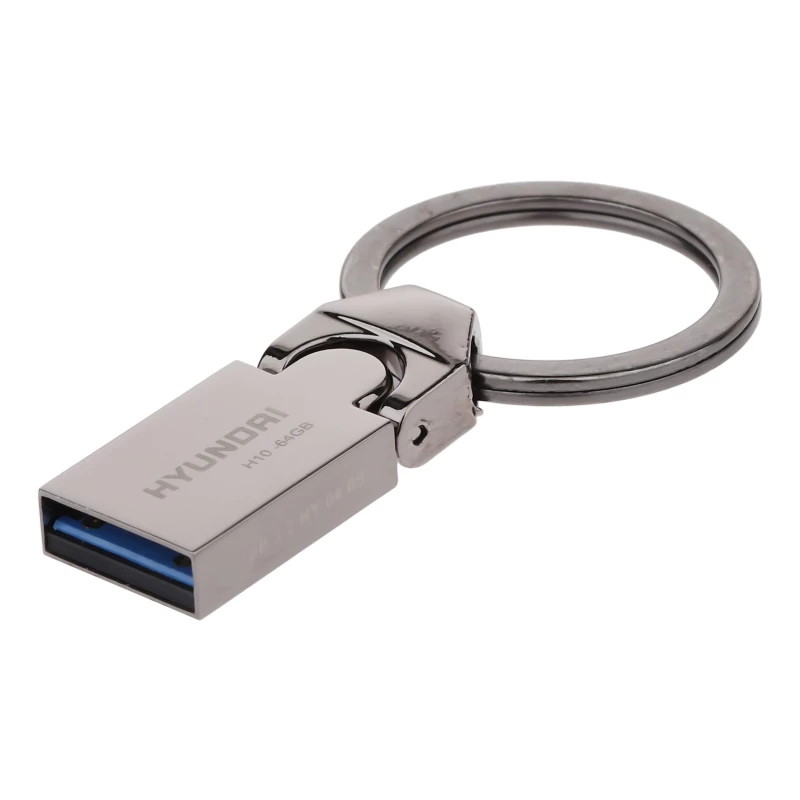 فلش مموری هیوندای مدل H10 USB3.2 ظرفیت 64 گیگابایت-نقره‌ای