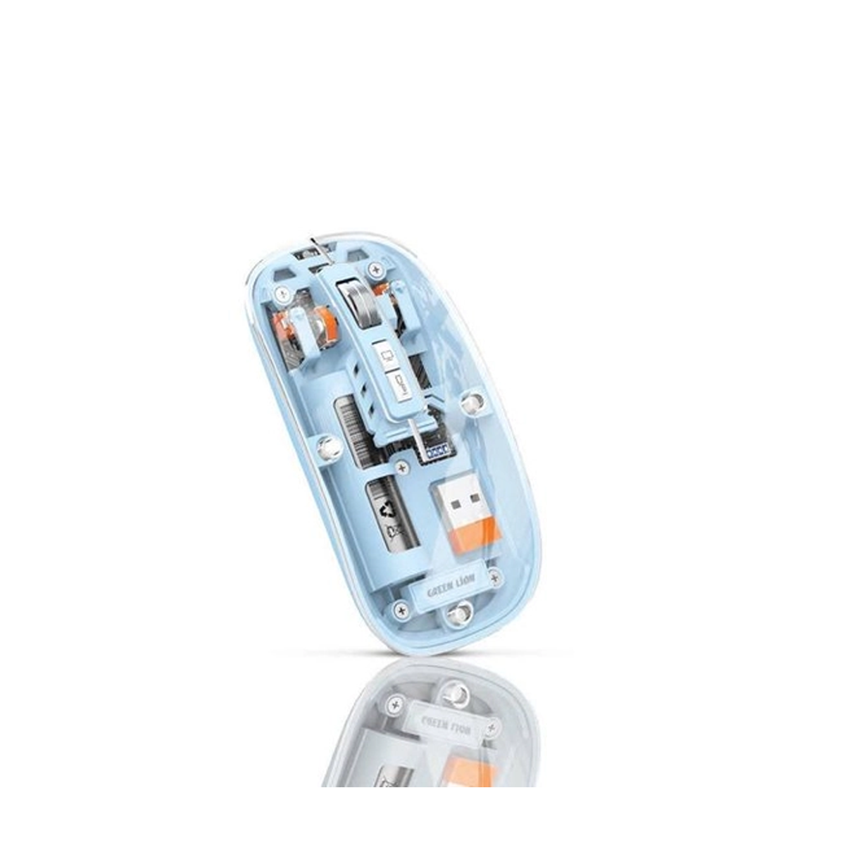 ماوس بی سیم گرین لاین مدل Transparent Mouse 2