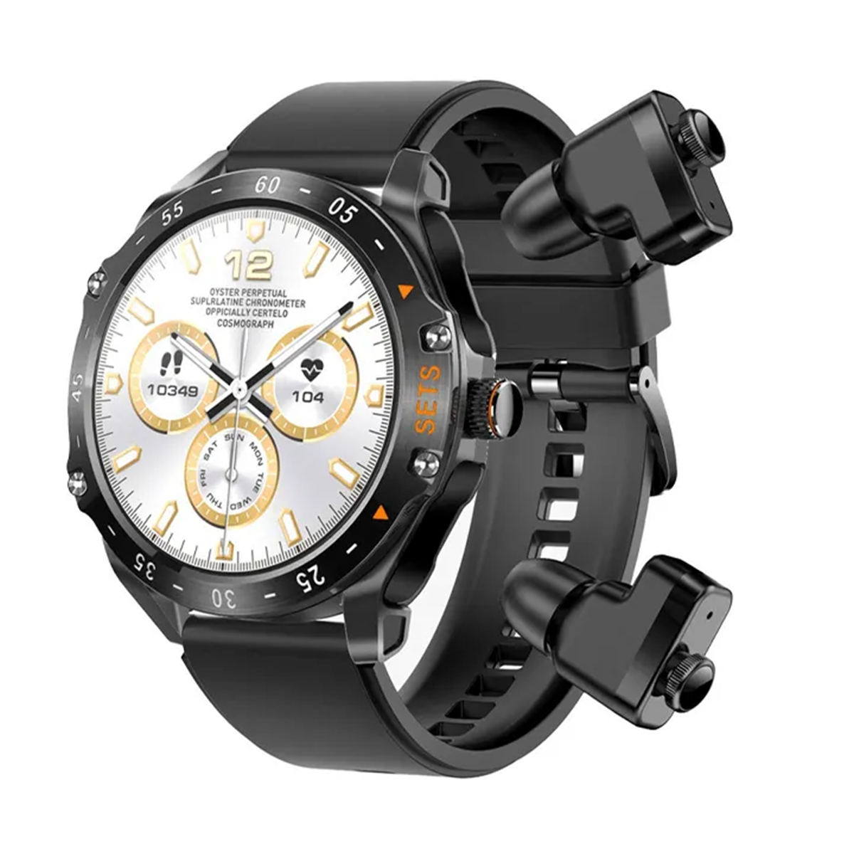 ساعت هوشمند پرودو مدل EL SWITCHING HYPEE SIGNAL-بدنه مشکی بند مشکی