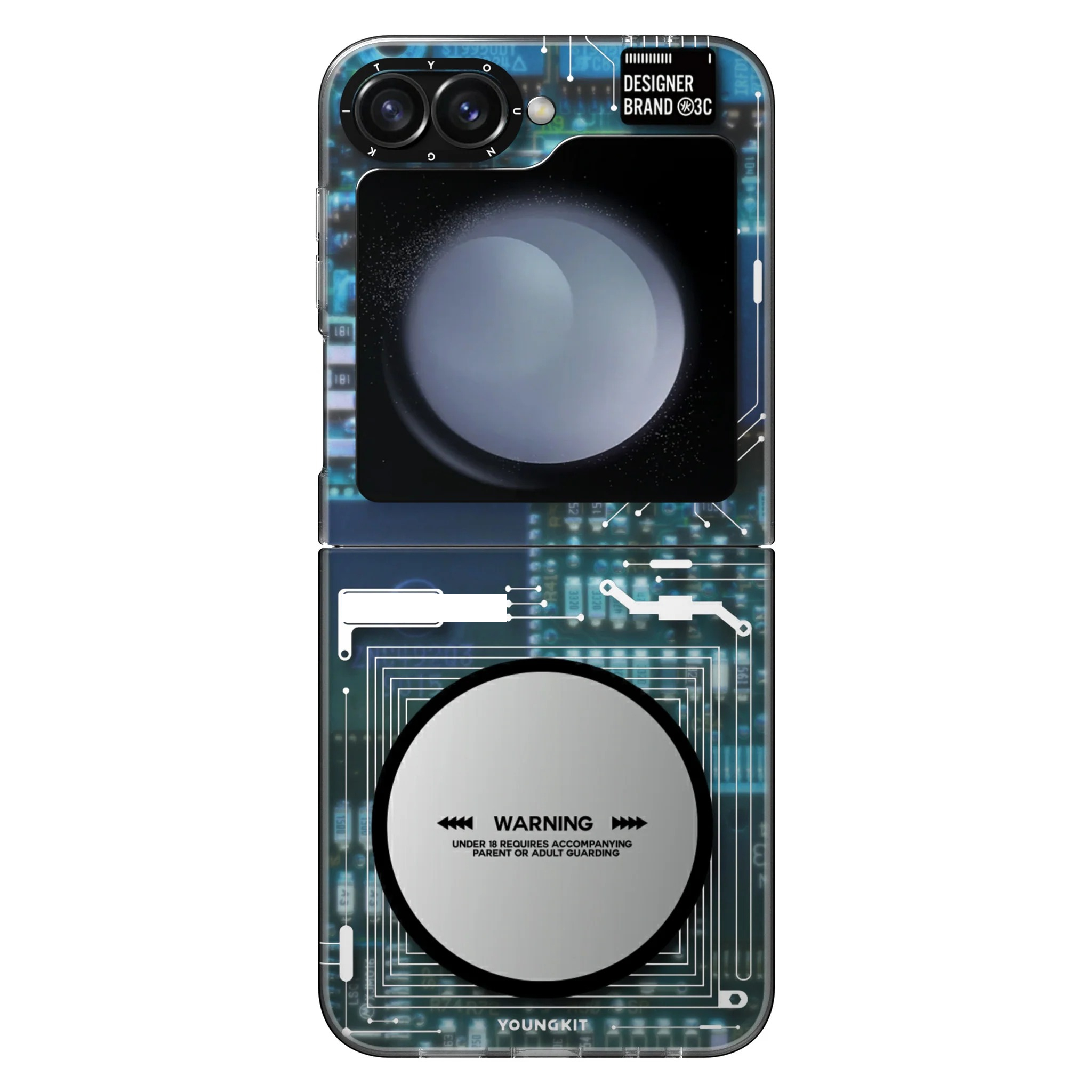 کاور یانگ کیت مدل Technology Magnetic 018 مناسب برای گوشی موبایل سامسونگ Galaxy Z Flip 6