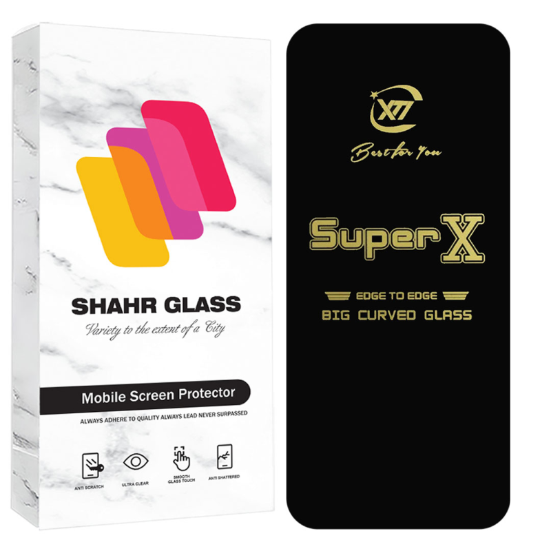 محافظ صفحه نمایش سوپر ایکس شهر گلس مدل SUPXS30 مناسب برای گوشی موبایل اپل iPhone 14 Pro Max