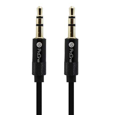  کابل AUX پرووان مدل PCA42 - طول 1 متر-مشکی