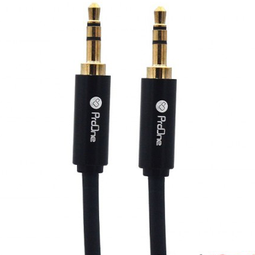  کابل AUX پرووان مدل PCA43 - طول 1 متر-مشکی