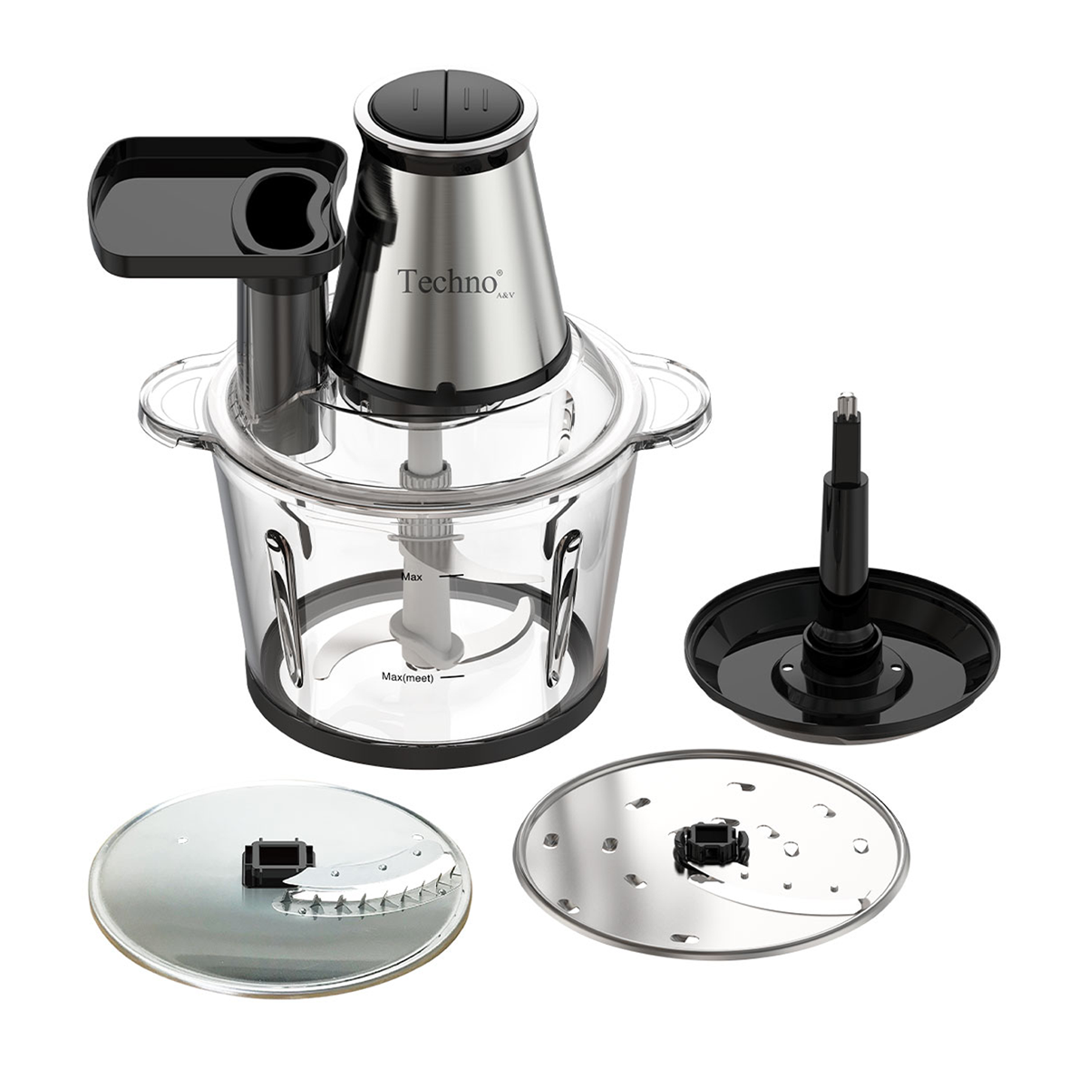 خرد کن تکنو مدل Te‑220-مشکی