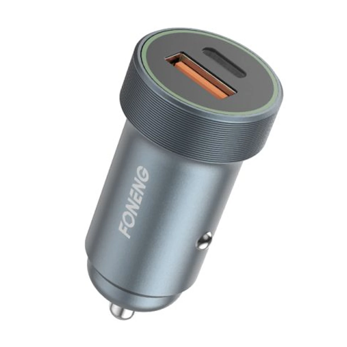 شارژر فندکی فوننگ مدل C16-نقره‌ای