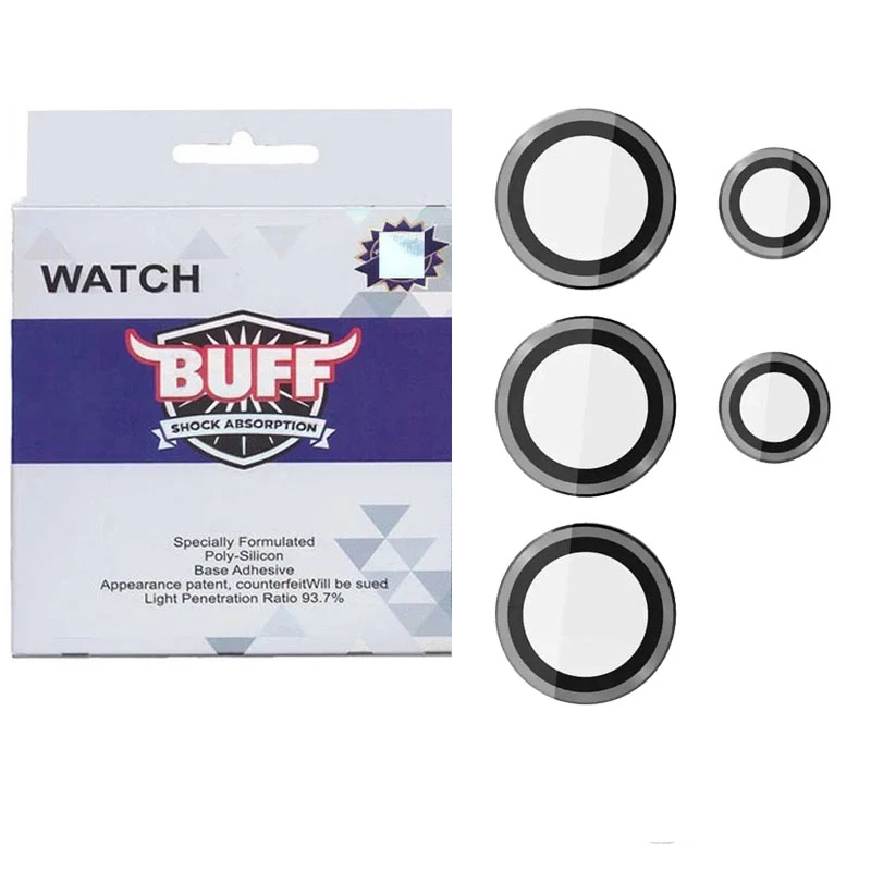 محافظ لنز دوربین گوشی سامسونگ Galaxy S25 Ultra بوف مدل HD-ColorLenz-تیتانیوم