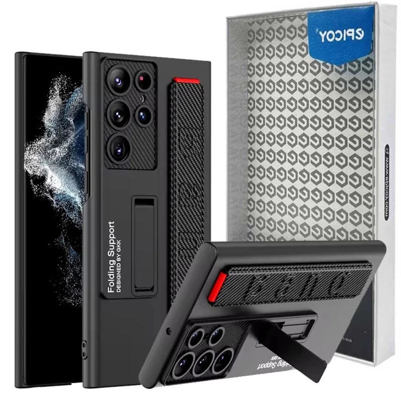 کاور گوشی سامسونگ Galaxy S25 Ultra اپیکوی مدل Folding Strap-مشکی
