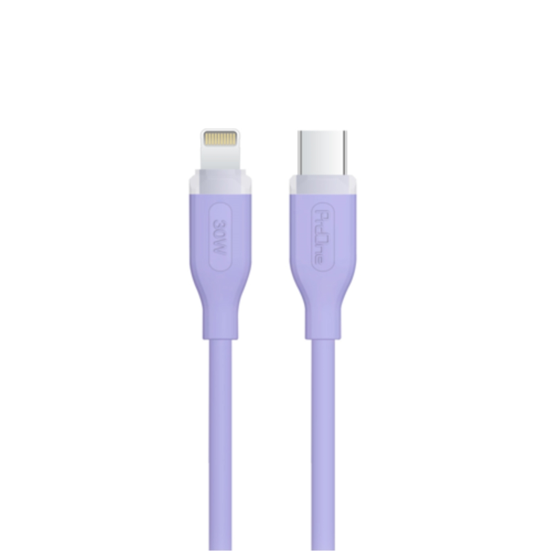 کابل تایپ سی به لایتنینگ پرووان مدل PCC122