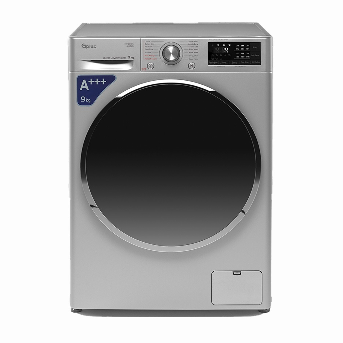 ماشین لباسشویی جی پلاس 9 کیلویی مدل GWM-M990S ماشین لباسشویی جی پلاس 9 کیلویی مدل GWM-M990S