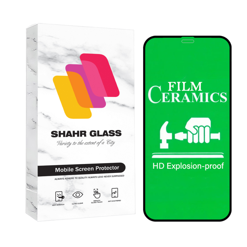 گلس گوشی اپل iPhone XS Max سرامیکی شهر گلس مدل CERCLRSH گلس گوشی اپل iPhone XS Max سرامیکی شهر گلس مدل CERCLRSH