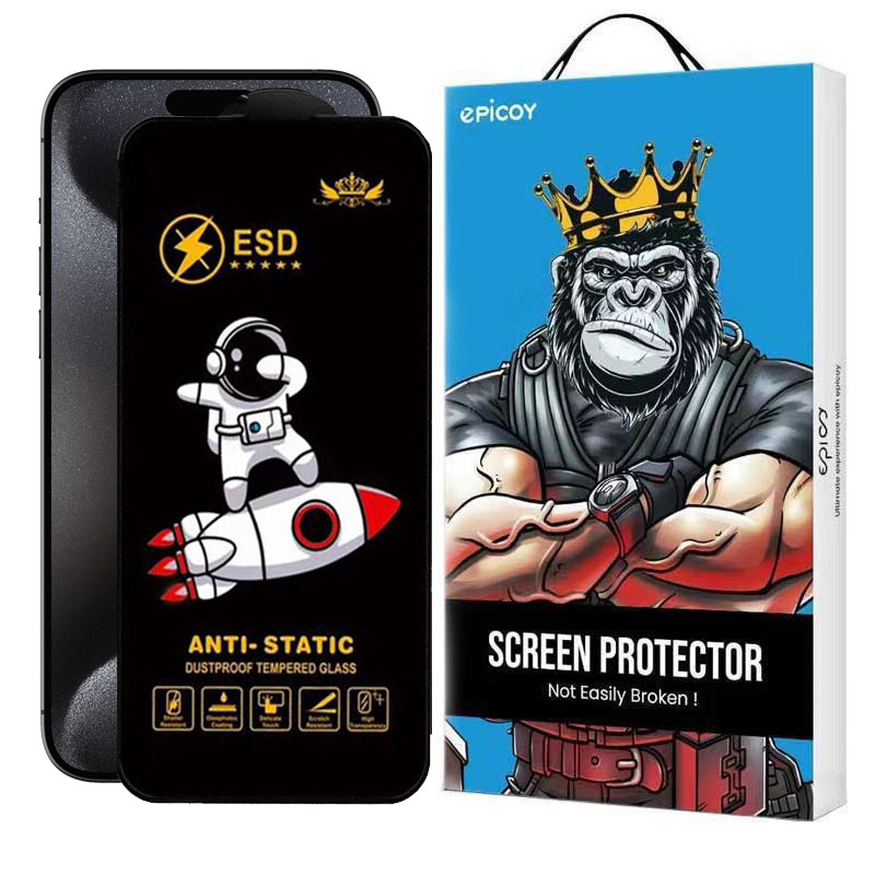 محافظ صفحه نمایش اپیکوی مدل Spaceship مناسب برای گوشی موبایل اپل iPhone 15 Pro