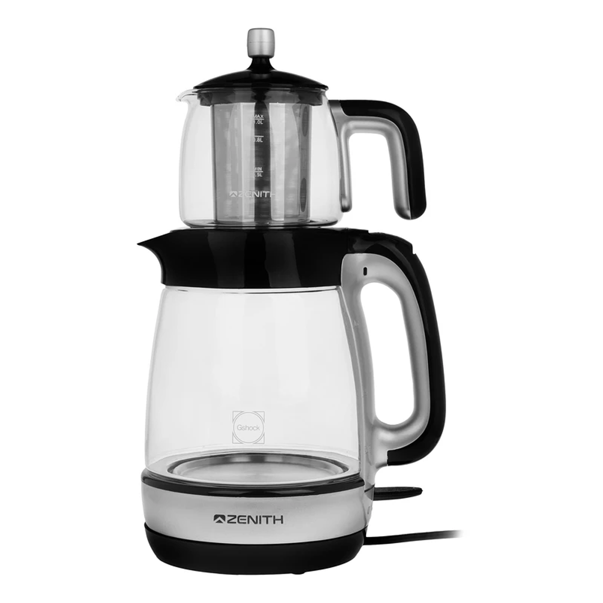 چای‌ ساز زنیت مدل TMZ1427-نقره‌ای