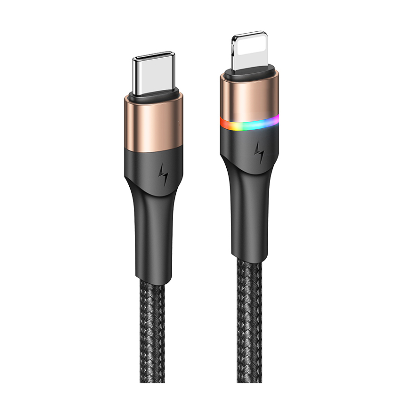 کابل تبدیل USB-C به لایتنینگ یوسمز مدل US-SJ538 طول 1.2 متر