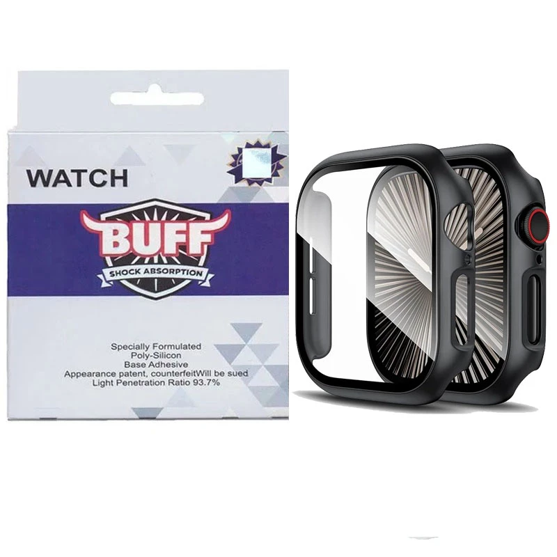 کاور اپل واچ سری 10 سایز 46 میلی متری بوف مدل Cover Apple Watch-سرمه‌ای