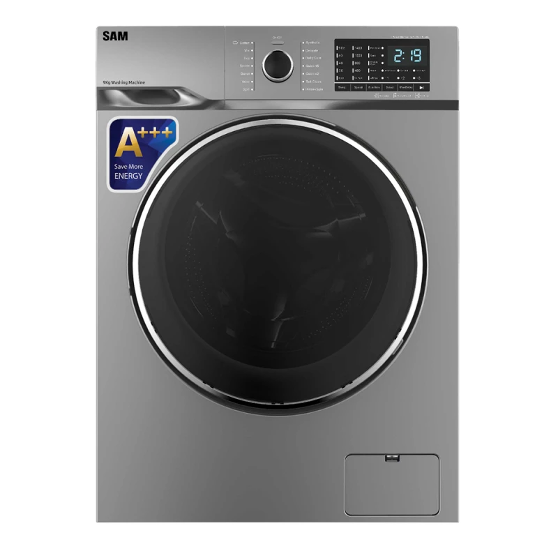 ماشین لباسشویی سام الکترونیک مدل BL-Q1475I ظرفیت 8 کیلوگرم-اینوکس