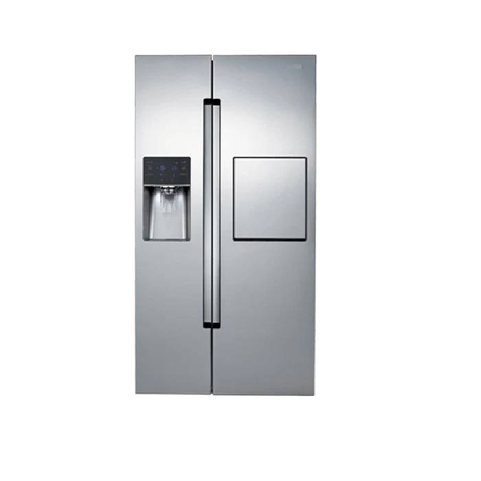 یخچال و فریزر ساید بای ساید سام 32 فوت مدل ROSSO 3-S-نقره‌ای