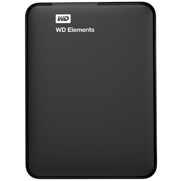 هارد اکسترنال وسترن دیجیتال مدل Elements ظرفیت 1 ترابایت-مشکی