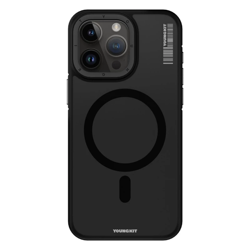 کاور گوشی اپل iPhone 16 Pro Max یانگ کیت مدل Rock Sand Magsafe-قهوه ای