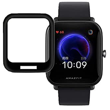 محافظ صفحه نمایش ساعت مناسب برای امیزفیت Bip U Pro-مشکی