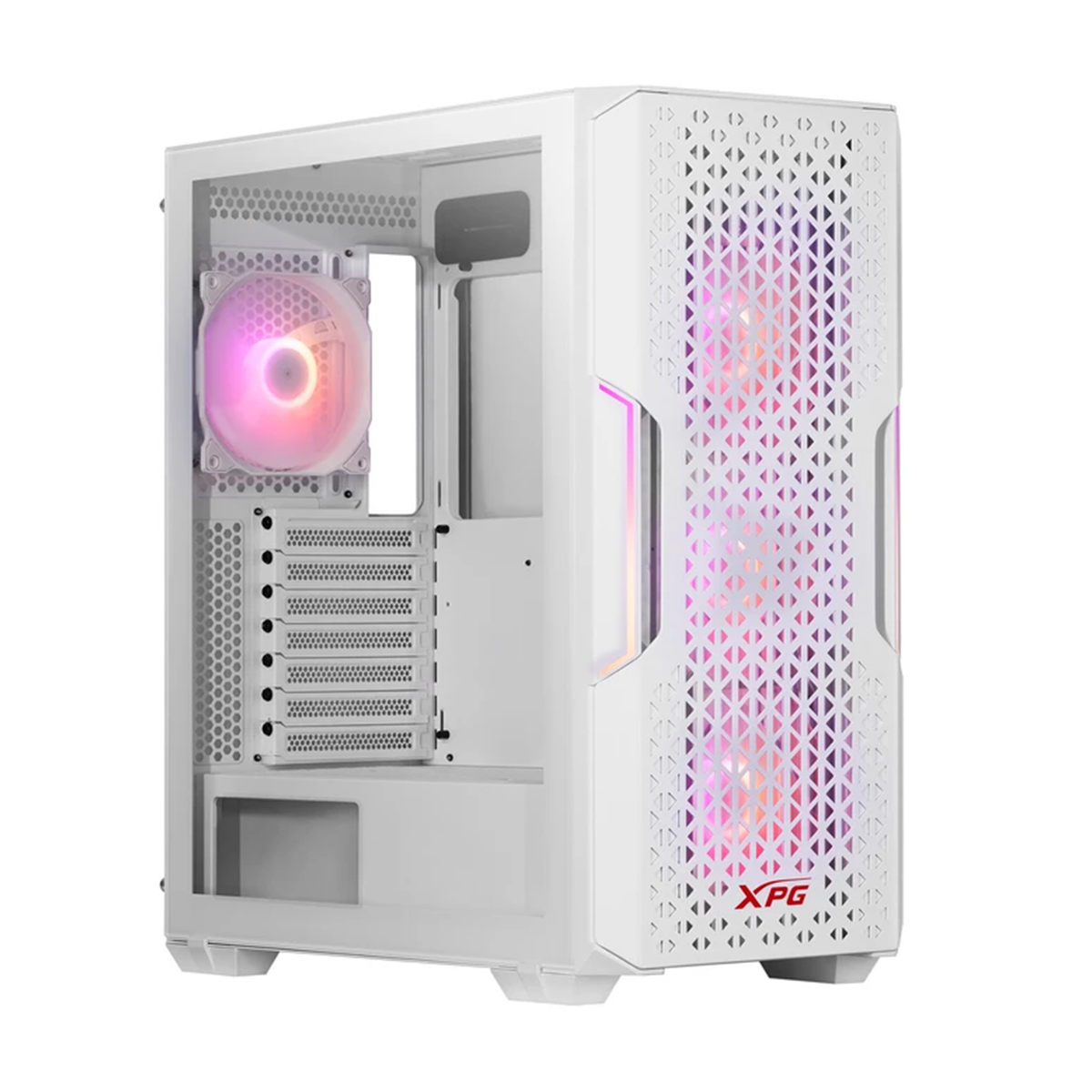 کیس کامپیوتر ای دیتا ایکس پی جی مدل STARKER AIR C-سفید