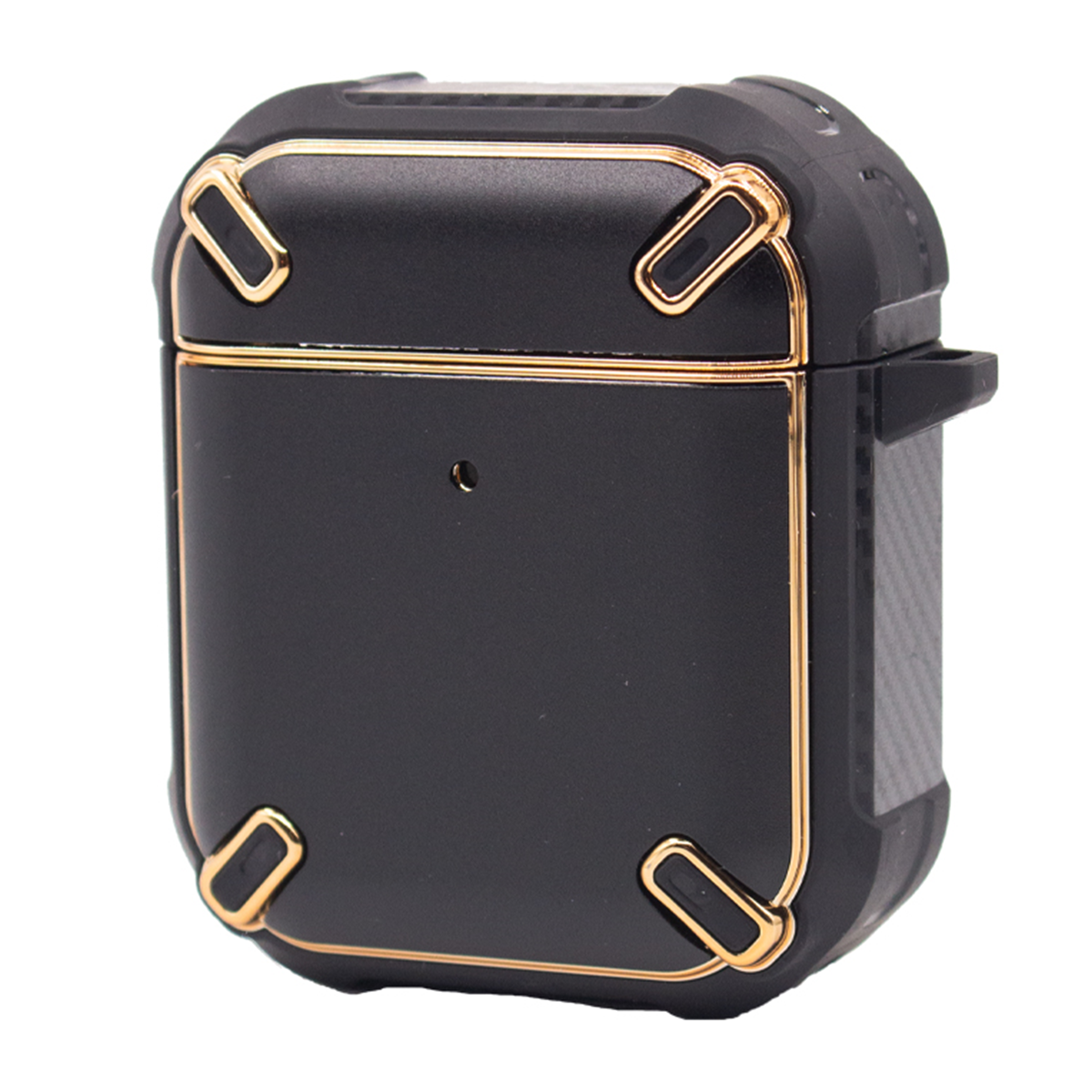 کاور کیس هندزفری اپل ایرپاد 1-2 اگ شل-مشکی