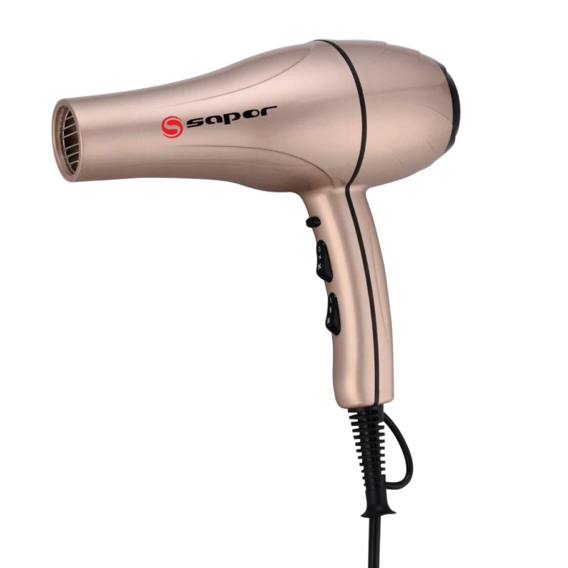 سشوار حرفه ای ساپر مدل SHD-450-رزگلد