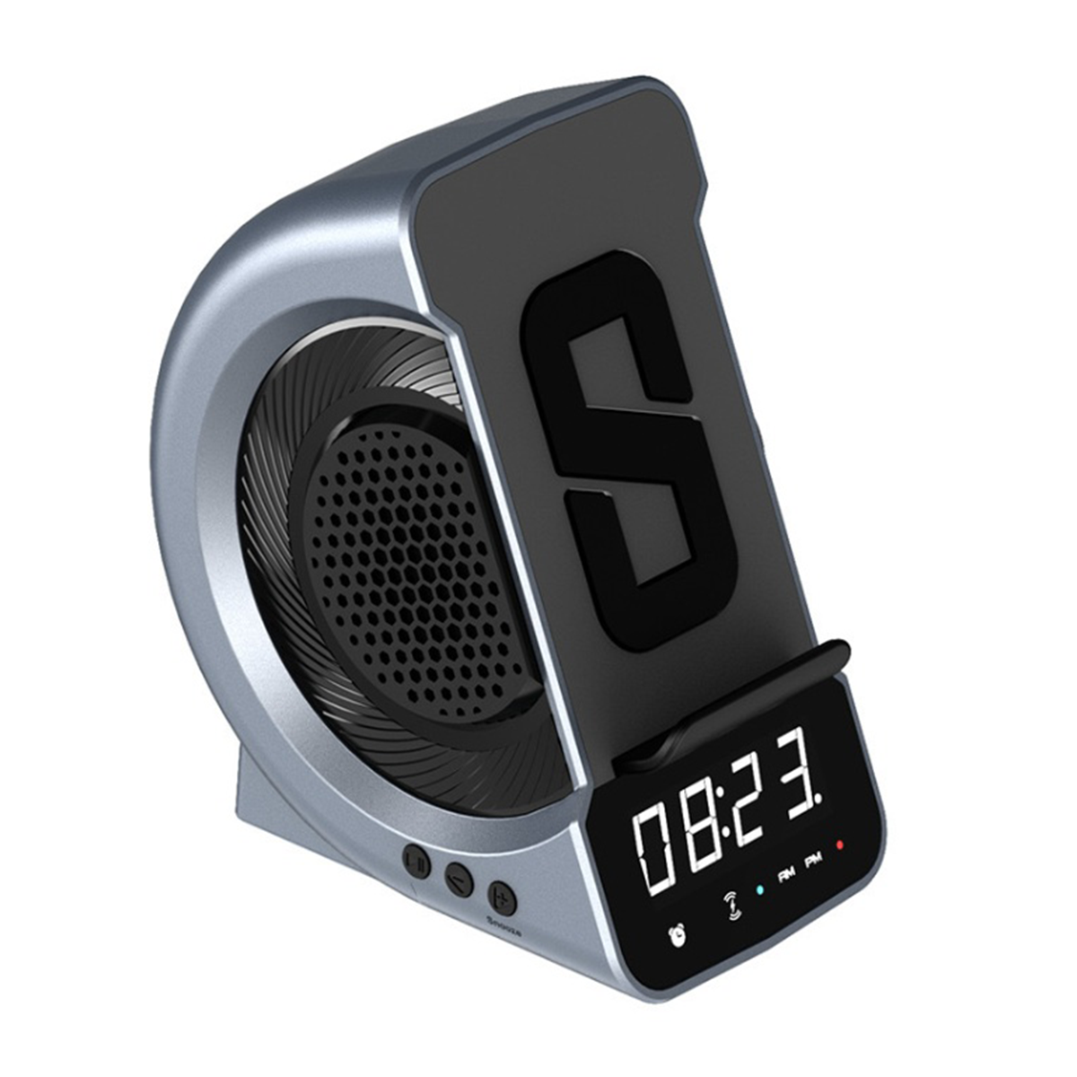 اسپیکر بلوتوثی و شارژر بی سیم مدل WD-200 کد SH-1133