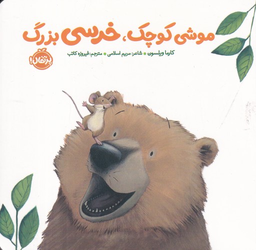 کتاب خرسی و دوستاش: موشی کوچک، خرسی بزرگ نشر پرتقال