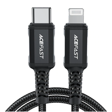 کابل تبدیل تایپ سی به لایتنینگ ایس فست مدل C4-01 طول 1.8 متر