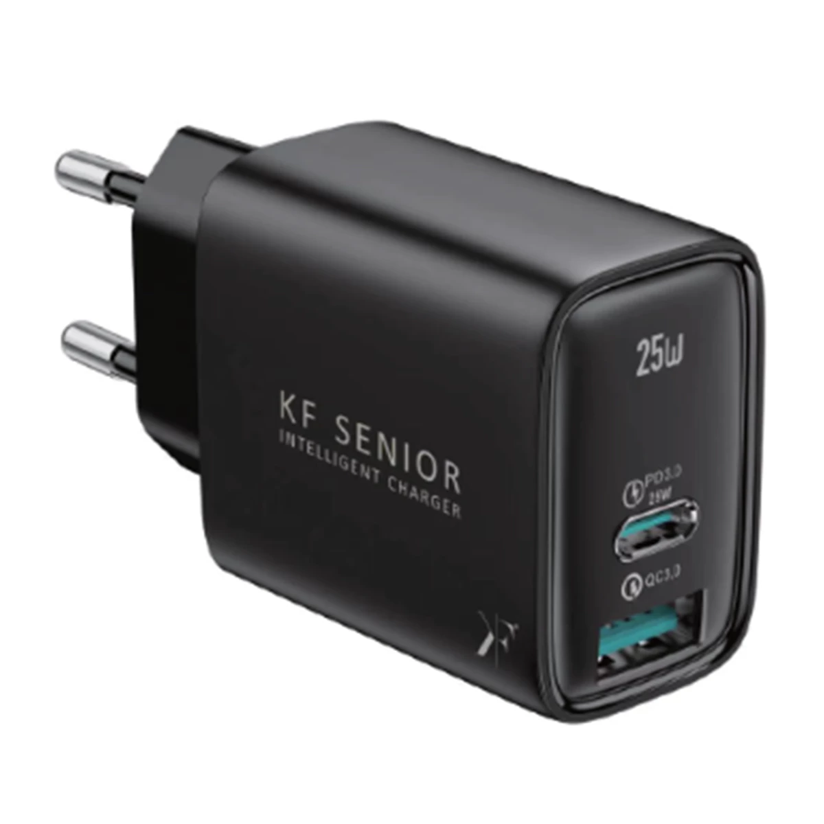 شارژر دیواری کی اف سنیور مدل TH-126 توان 25 وات-طلایی شارژر دیواری کی اف سنیور مدل TH-126 توان 25 وات-طلایی