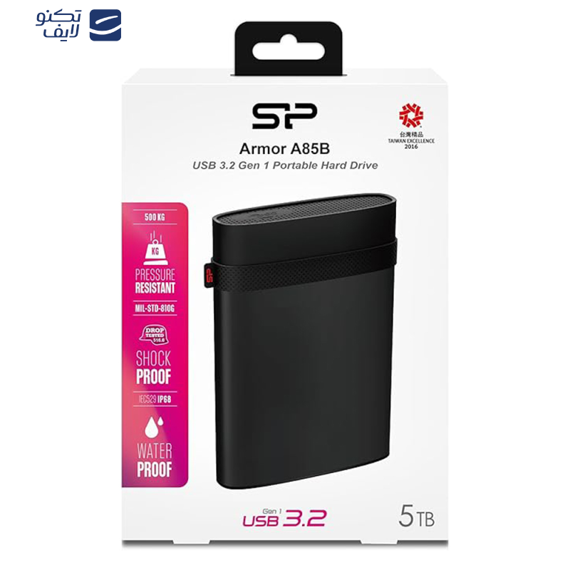 هارد دیسک اکسترنال سیلیکون پاور مدل A85B ظرفیت پنج ترابایت هارد دیسک اکسترنال سیلیکون پاور مدل A85B ظرفیت پنج ترابایت