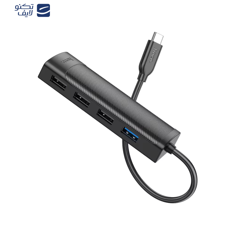 هاب 4 پورت USB-C هوکو مدل HB41 4IN1