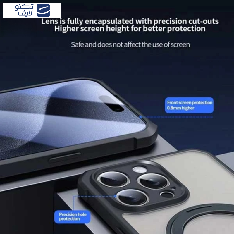 کاور زیفرند مدل Xundd Rotating 360 Magnetic مناسب برای گوشی موبایل اپل iPhone 12 Pro Max