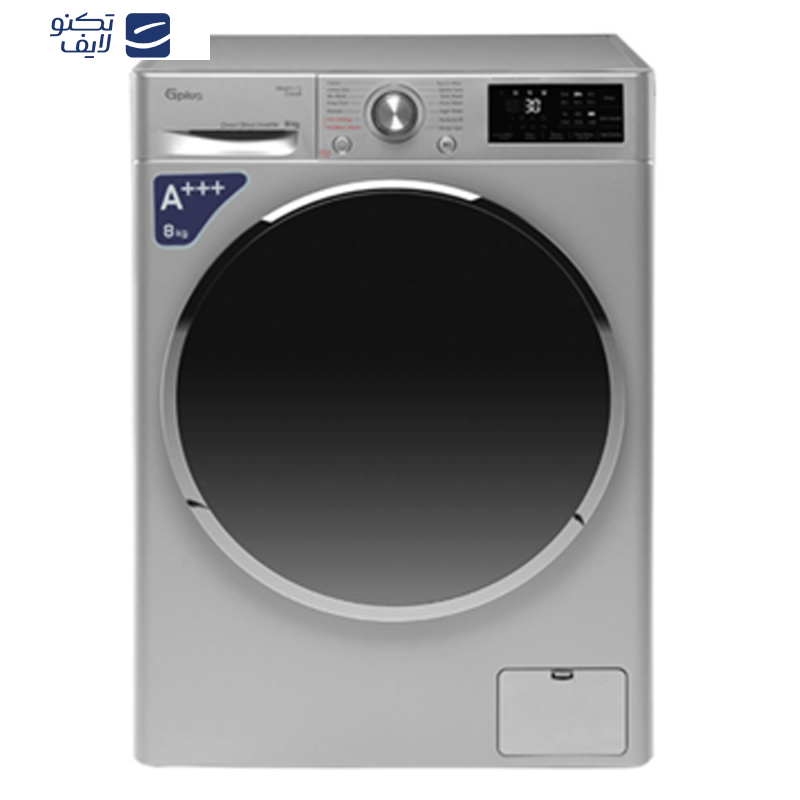 ماشین لباسشویی اتوماتیک جی پلاس مدل GWM-P88S ظرفیت 8 کیلوگرم ماشین لباسشویی اتوماتیک جی پلاس مدل GWM-P88S ظرفیت 8 کیلوگرم