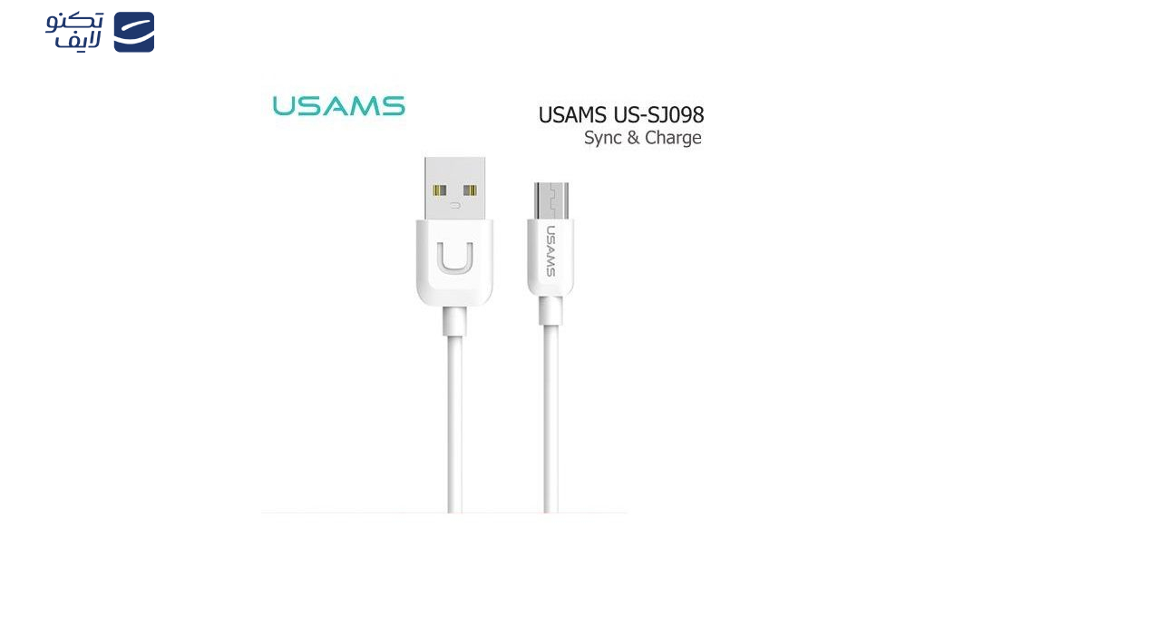 کابل تبدیل USB به microUSB یوسامز سری U-TURN مدل US-SJ۰۹۸ طول 1 متر