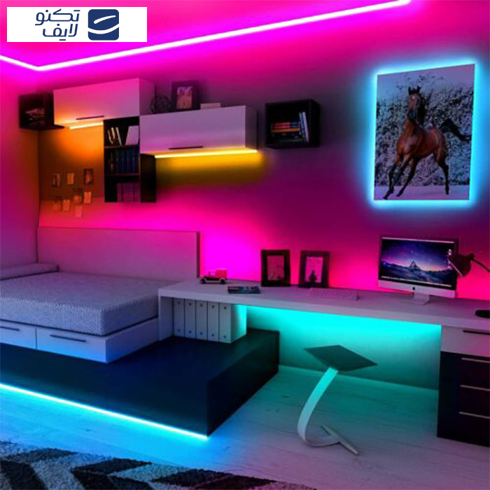 ریسه ال ای دی مدل گیمینگ کد RGB طول 5 متر ریسه ال ای دی مدل گیمینگ کد RGB طول 5 متر