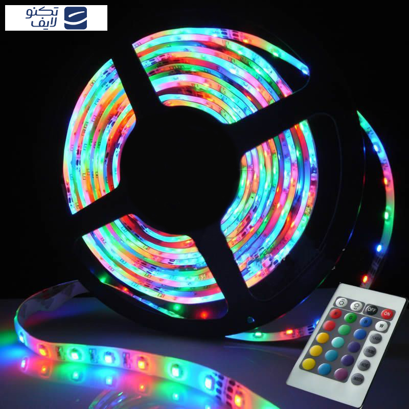 ریسه ال ای دی مدل RGB-remote طول 5 متر