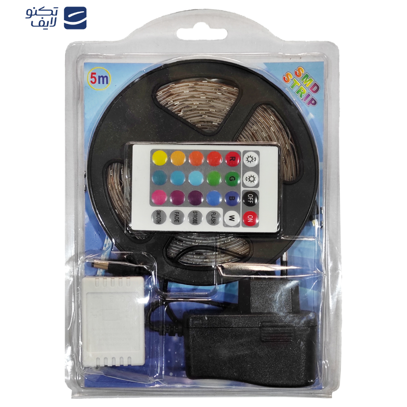 ریسه ال ای دی مدل SMD-5m به همراه ریموت کنترل