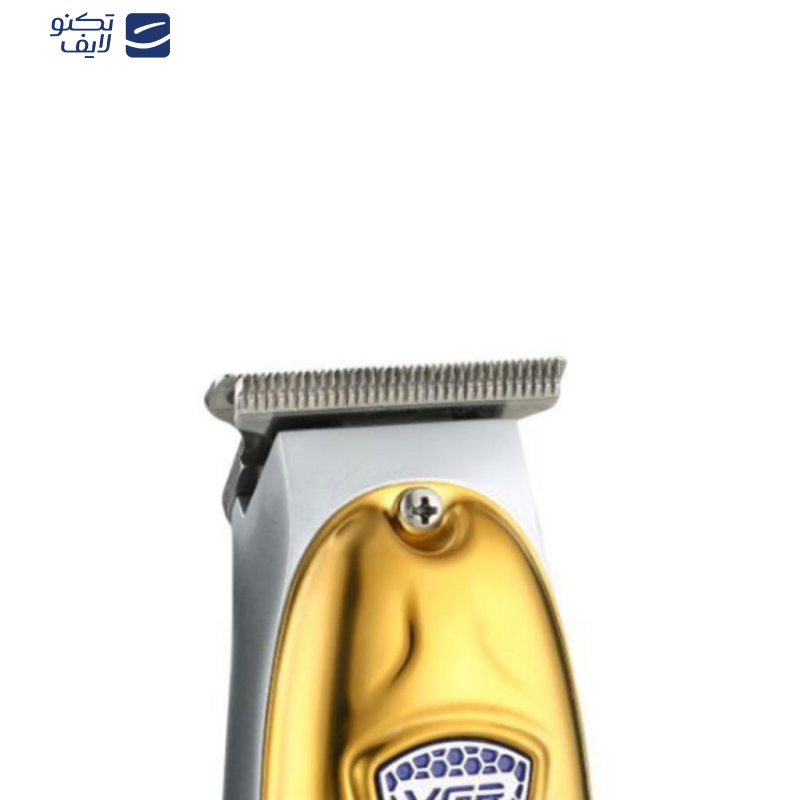 ماشین اصلاح موی صورت و بدن وی جی ار مدل V-188، منبع انرژی با کابل USB، تکنولوژی اصلاح به صورت برش مستقیم، اندازه اصلاح 0.2 تا 12 میلی‌متر، مدت زمان شارژ 150 دقیقه و مدت زمان استفاده پس از شارژ 240 دقیقه، به همراه برس تمیزکننده، روغن و 4 عدد شانه